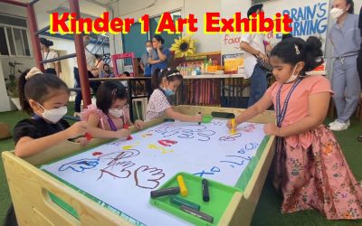 Kinder 1 Art Exhibit