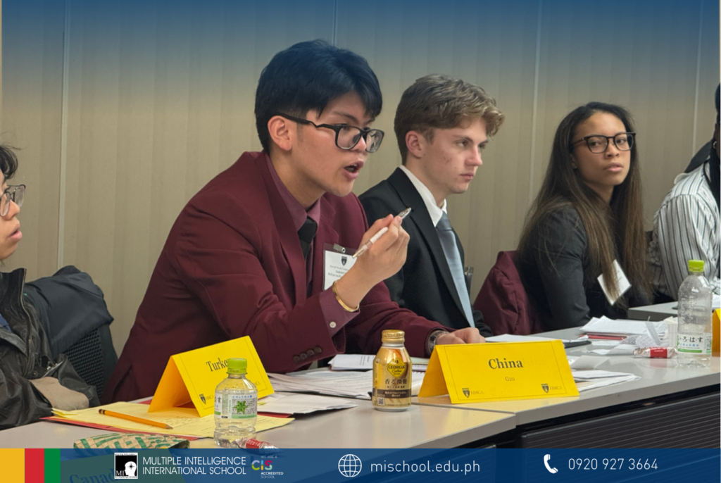 MIIS student debating in HMCA