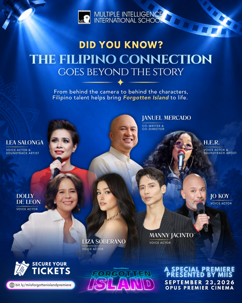 Sophia Laforteza and other Filipino artists in Forgotten Island